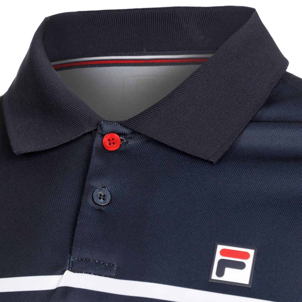 Мужское теннисное поло Fila Paul Polo Men - Dark Blue