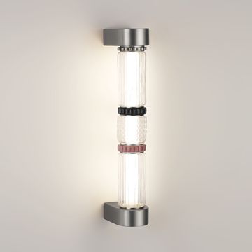 Бра 12W 4000K 5456/12WL темный сатин.никель/терракот/черный COLLIER Odeon Light Exclusive
