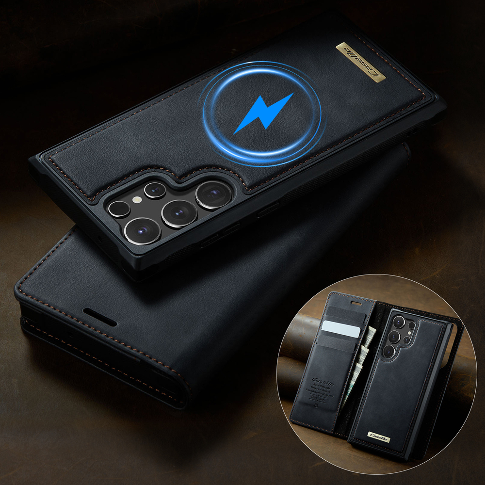 Чехол-кошелек CaseMe 2 in 1 MagSafe Samsung Galaxy S25 Ultra