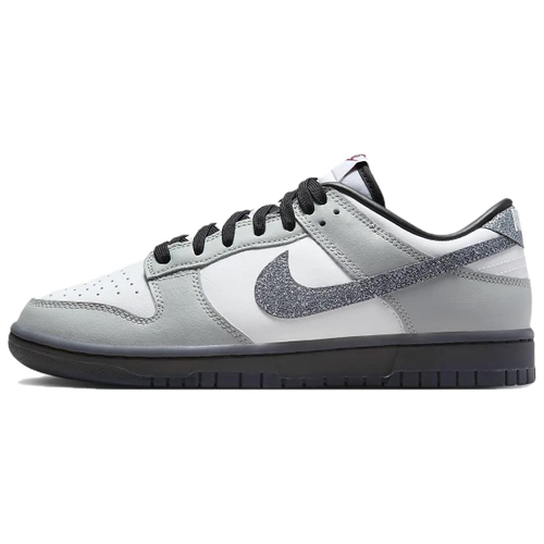 Nike Dunk Low Lx Glitter Swoosh White Light Smoke Grey Women's