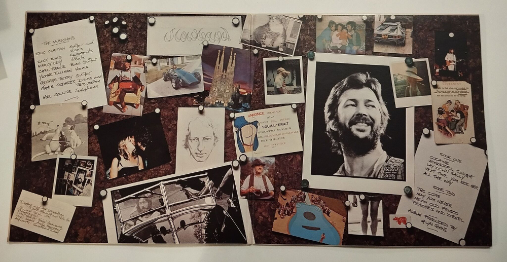 Винтажная виниловая пластинка LP Eric Clapton Slowhand (Japan 1977) (No Obi)