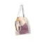 Bookaroo Tote Bag - Aubergine &amp; Cream