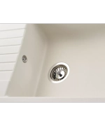 Кухонная мойка Kuppersberg ROYS 1B1D WHITE фото 3