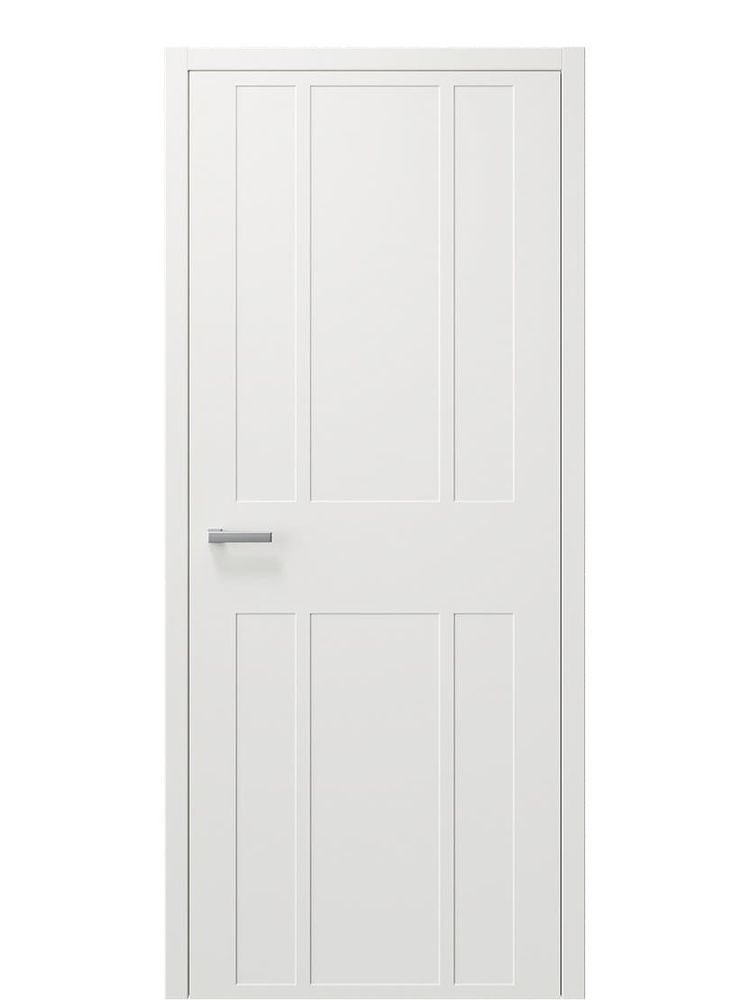 Двери WestStyle Enigma 6 RAL 9003  ДГ
