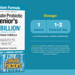Natural Factors, Ultimate Probiotic Senior's, 30 вегетарианских капсул