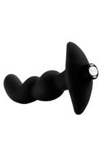 Черный вибромассажер простаты Prostate Massager 03 - 15,2 см. (Цвет: черный)