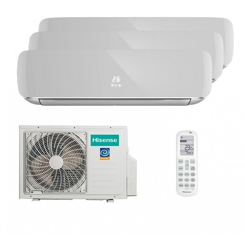 Мульти сплит-система Hisense на 3 комнаты (20+20+20 кв.м.) Silver