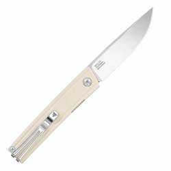 Нож складной SRM 401LC-GT Gent Satin (10Cr15CoMoV, Ivory G10)