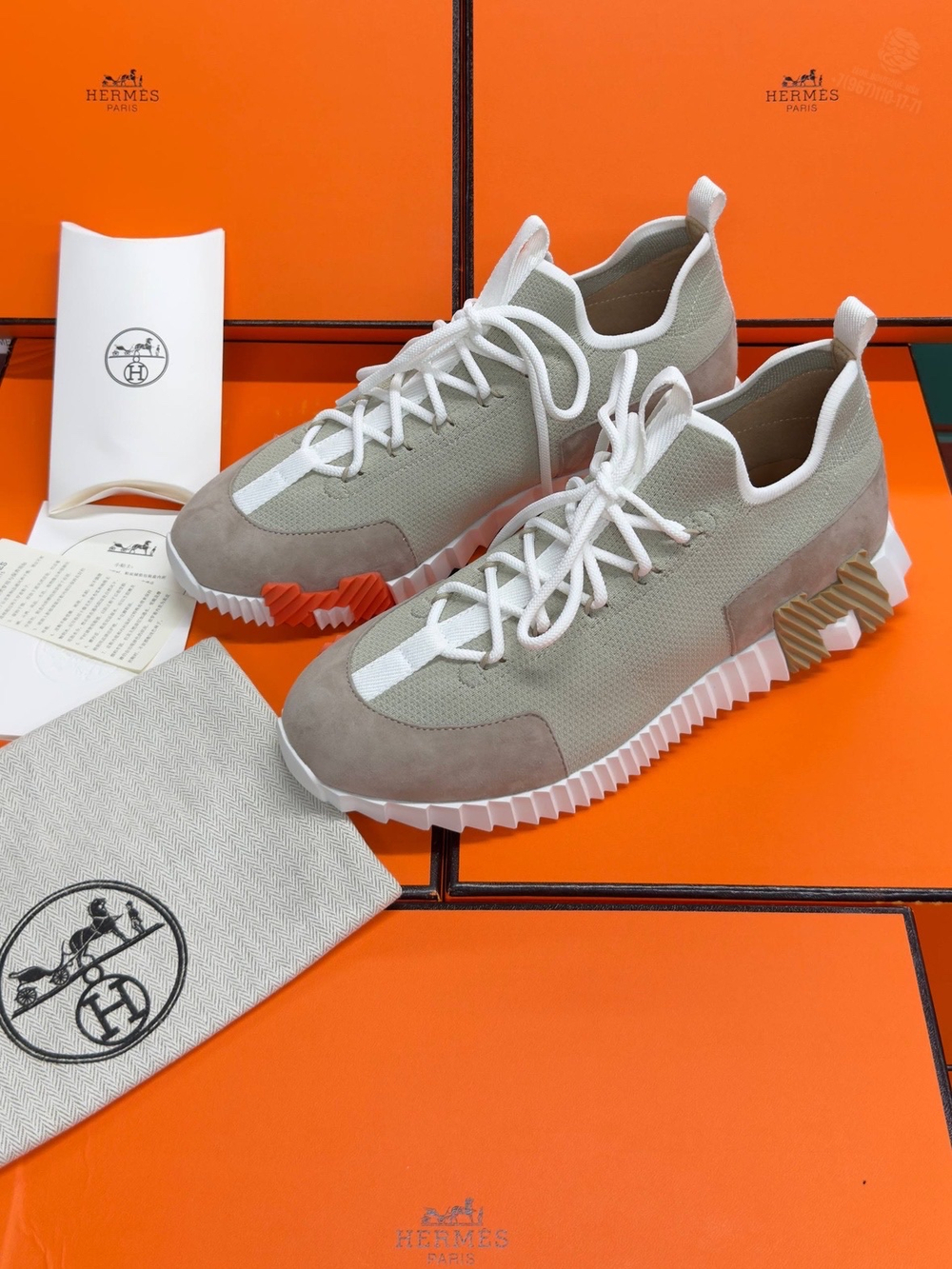 Кроссовки Hermes Slip-on Lift
