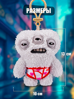 Фуглер Брелок мягкая игрушка. FUGGLER Baby Pinkles. 15759