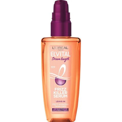 Сыворотка для волос Dream Length Frizz Killerr одержит растительный кератин и масло какао, 100 мл (Франция)