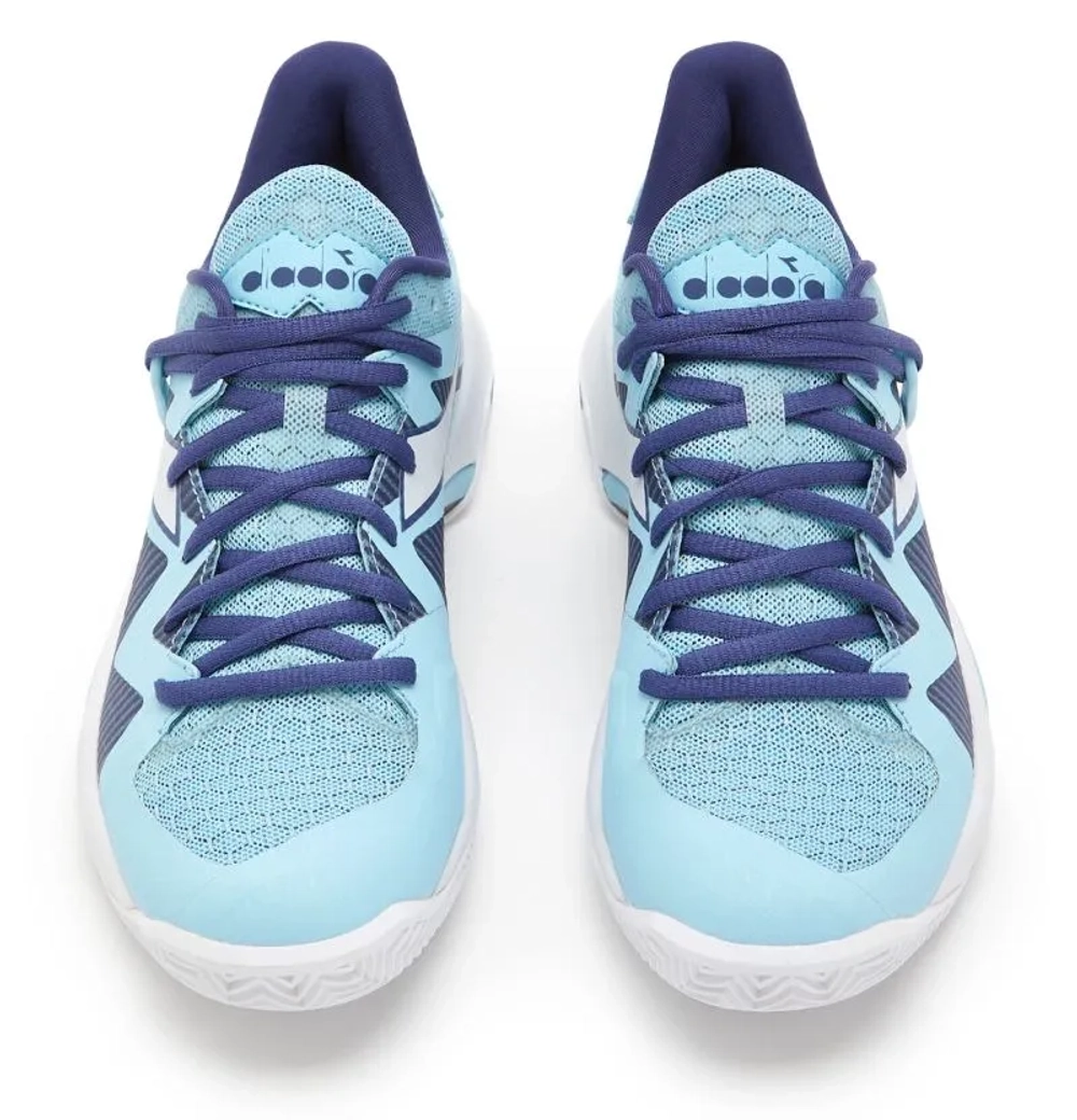 Женские теннисные кроссовки Diadora B.Icon 2 Clay - bright baby blue/white