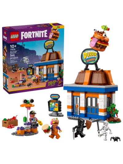 Конструктор Лего Фортнайт Ресторан ДаррБургер | LEGO Fortnite Durrr Burger Restaurant - 77076, 546 деталей (10+)