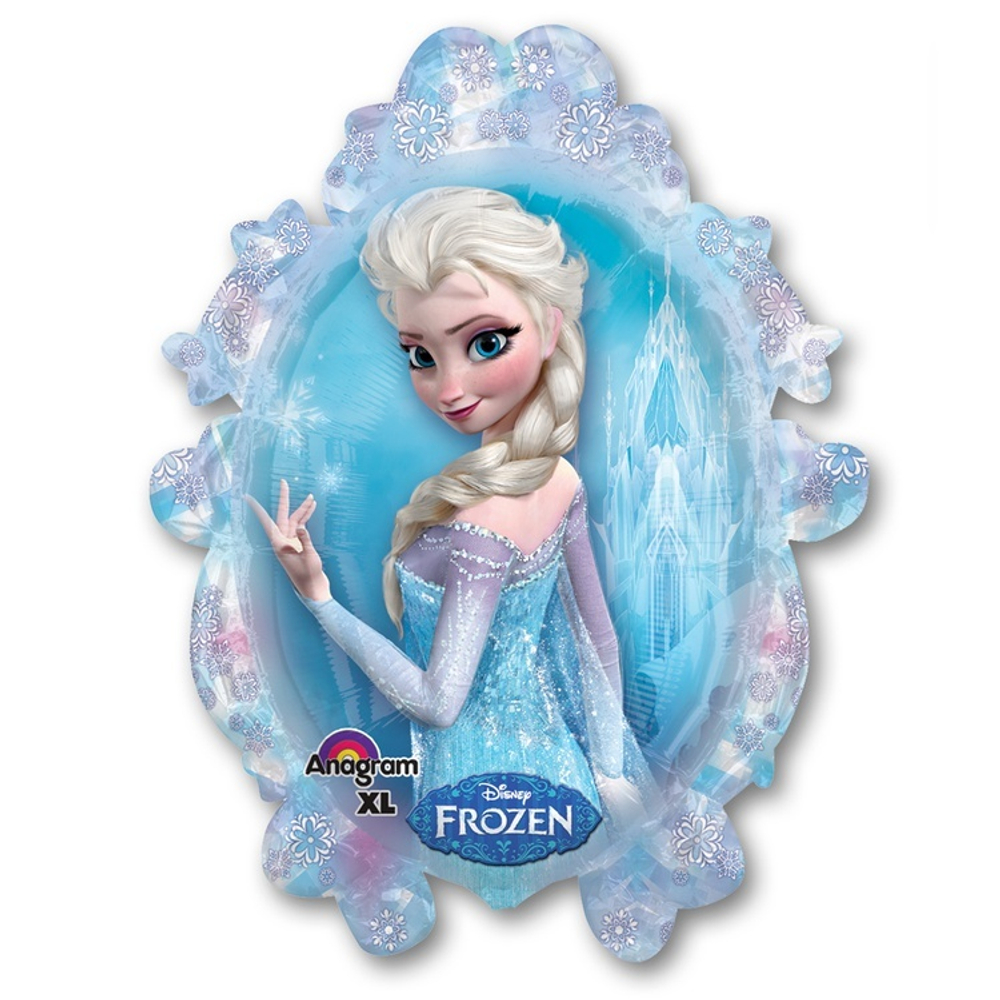 Шар Фигура Эльза и Анна зеркало Холодное сердце