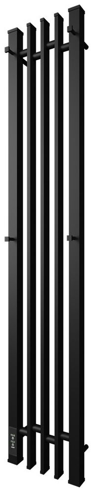 Полотенцесушитель электрический Point Фрея PN20732B П2 180x1200 диммер слева, черный