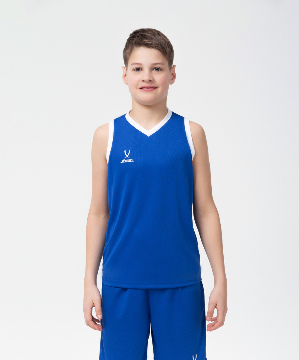 Майка баскетбольная Camp Basic, синий, детский
