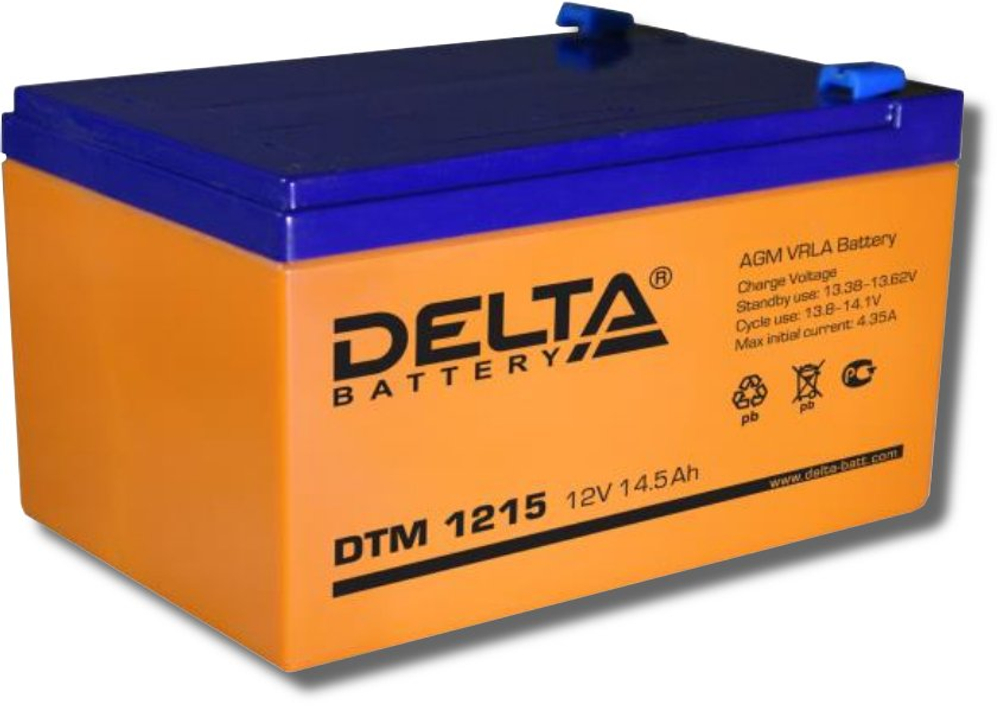 DTM 1215 Delta Аккумулятор герметичный свинцово-кислотный