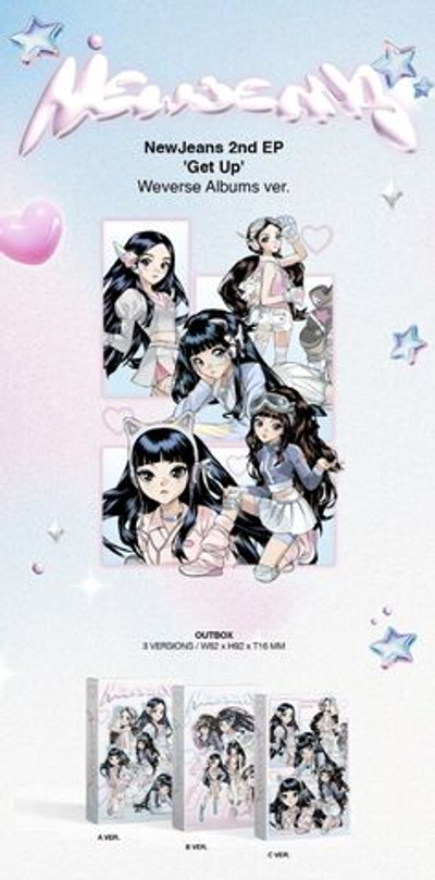 NewJeans - Get Up [Weverse Albums ver.]