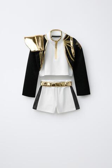 ZARA КОСТЮМ KPOP DEMON HUNTERS™ NETFLIX ©, ЧЕРНЫЙ