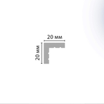Угол Decomaster D135-943 20х20х2900 мм