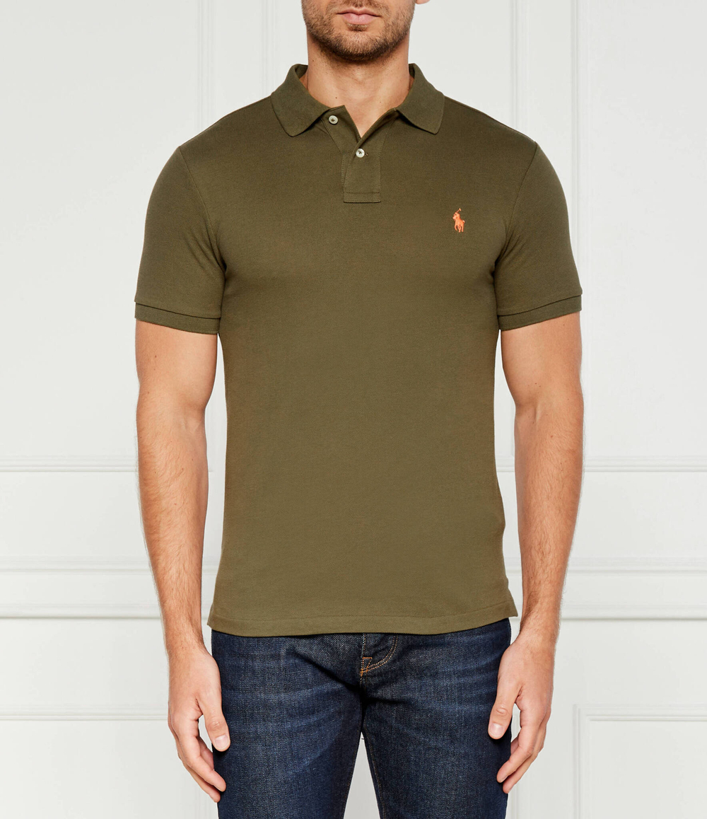 Поло POLO RALPH LAUREN - хаки(710795080)