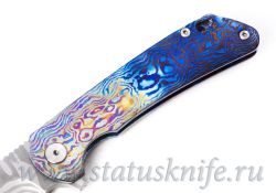 Нож Осаренко Дмитрий DOCK Prototype San Mai Timascusфотография - 3