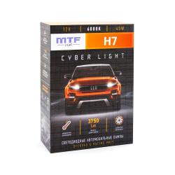 Светодиодные лампы ближнего и габаритного света для Ssang Yong Kyron 2007-15 MTF H7 Cyber Light+W5W TL
