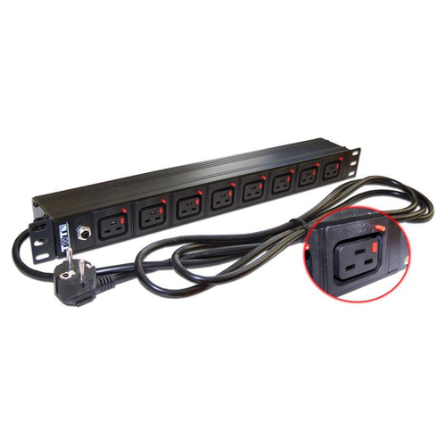 Блок распределения питания (PDU) LANMASTER TWT-PDU-16A8C9L-3.0