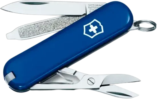 Нож Victorinox Мод. Classic SD синий (58мм) - 7 функций