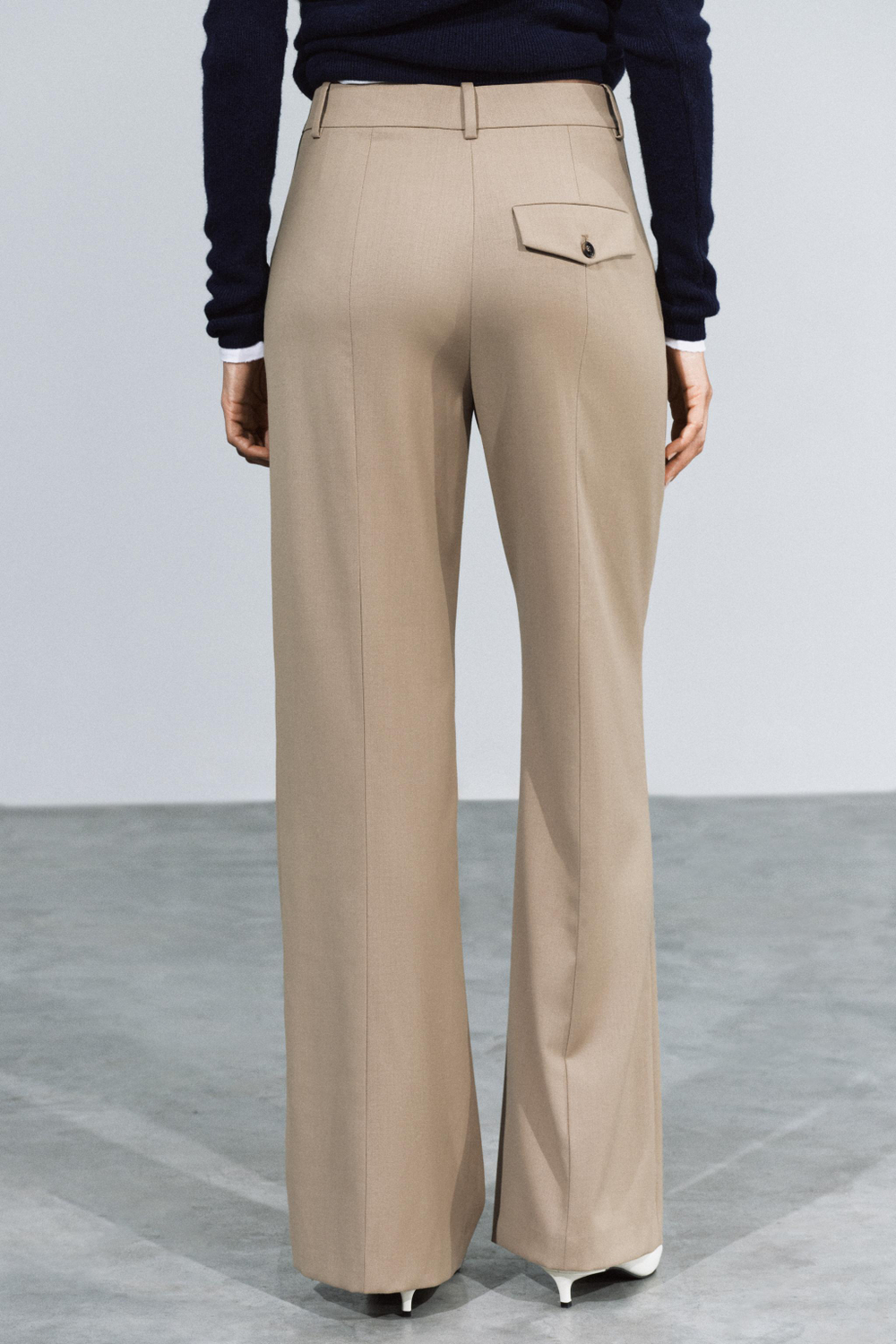 БРЮКИ СО СТРЕЛКАМИ — ZW COLLECTION — ZARA