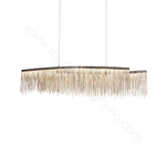 Pendant design lamp Waterfall  L100 (Silver)