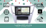 Магнитола для Subaru Legacy 5, Outback 4 2009-2014 (левый руль, рамка серебро) - Vaycar VA71-0061-2K на Android 13, Быстрая, 2K QLED, CarPlay, 4G SIM-слот