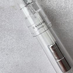Ручка перьевая Sailor Tuzu Crystal White Steel Nib B (12-0463-601) 7