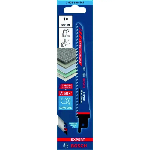 Сабельные пилки по фиброцементу S 641 HM BOSCH 2608900407