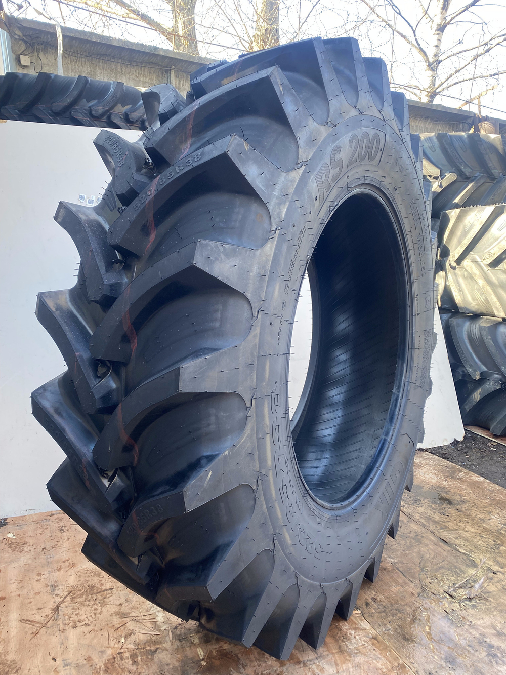 Сельскохозяйственная шина 520/85 R38 (20.8R38) GTK RS200 155A8/152B TL