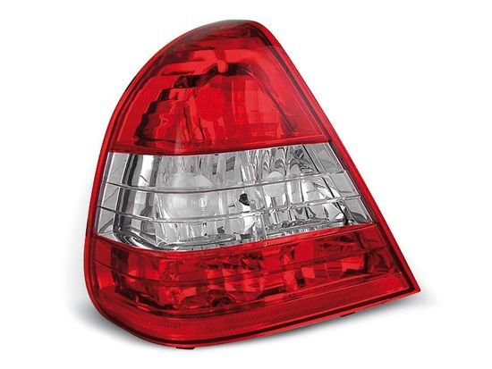 Задние фонари Mercedes C W202 red white