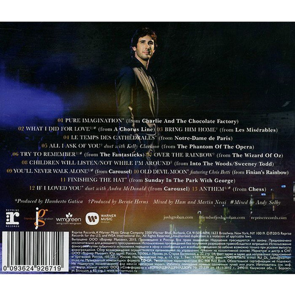 Josh Groban — Stages (CD)
