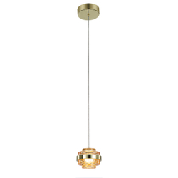 Подвесной светильник MD22030002-1A gold/champagne