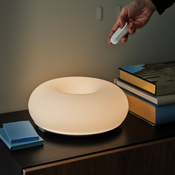 IKEA VARMBLIXT  (ИКЕА ВАРМБЛИКСТ)  -  Светильник LED настольный/настенный - диммируемый умный белый 30 см