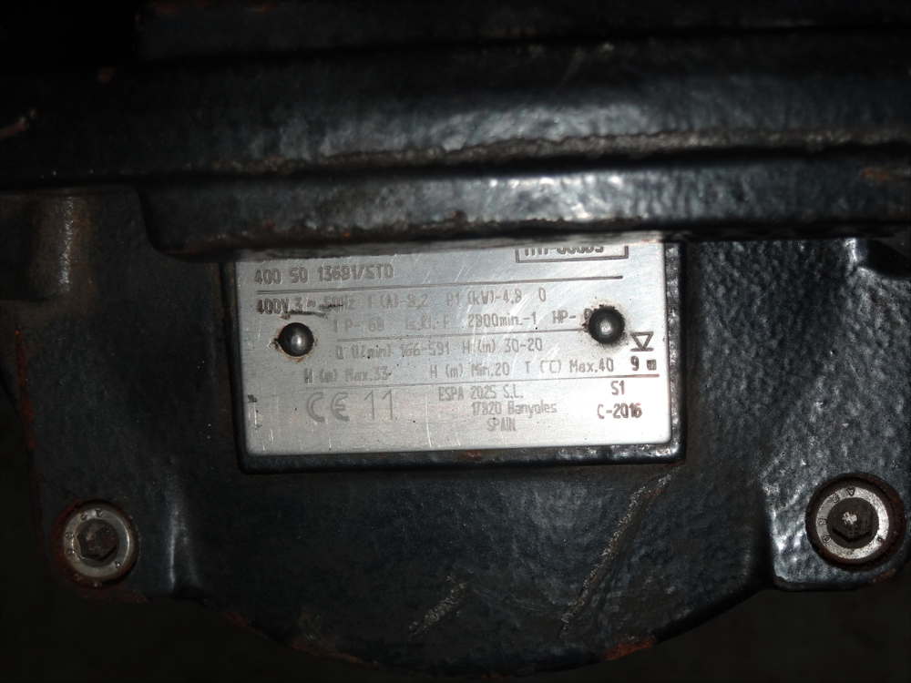 Насос фекальный Espa DRAINEX 502 400 50 013681/STD