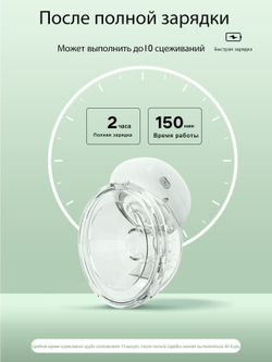 Молокоотсос электрический NYU с Bluetooth, электронный, портативный, бесшумный, беспроводной.