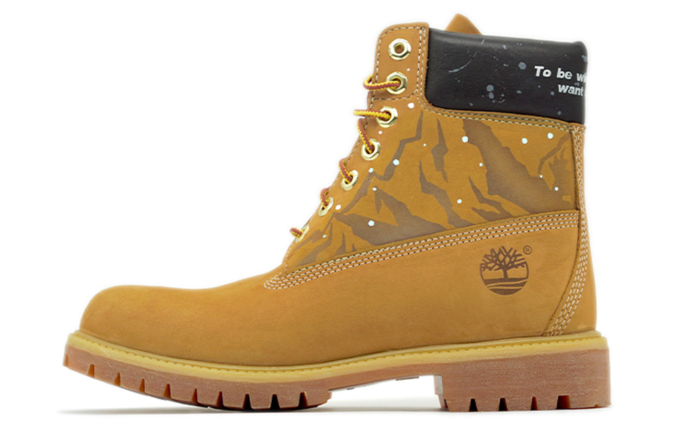 Timberland PREMIUM Thermal Short Outdoor Boots Women"s Yellow Wide Fit