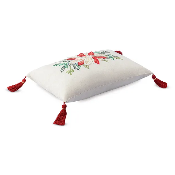 Подушка декоративная Зимний цветок из коллекции new year essential, 30x45см
