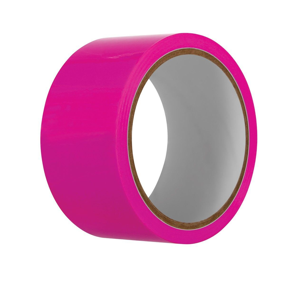 Розовая лента для бондажа Pink Bondage Tape - 20 м. (Цвет: розовый)