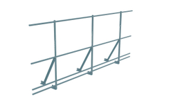 Кровельное ограждение Fachmann KO/ECO/SN-1200-2-3000 RAL