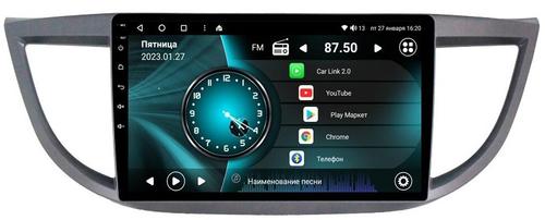 Магнитола для Honda CR-V 4 2012-2016 (большая рамка 10) - Vaycar VA20-0469 на Android 13, Быстрая, 4G SIM-слот