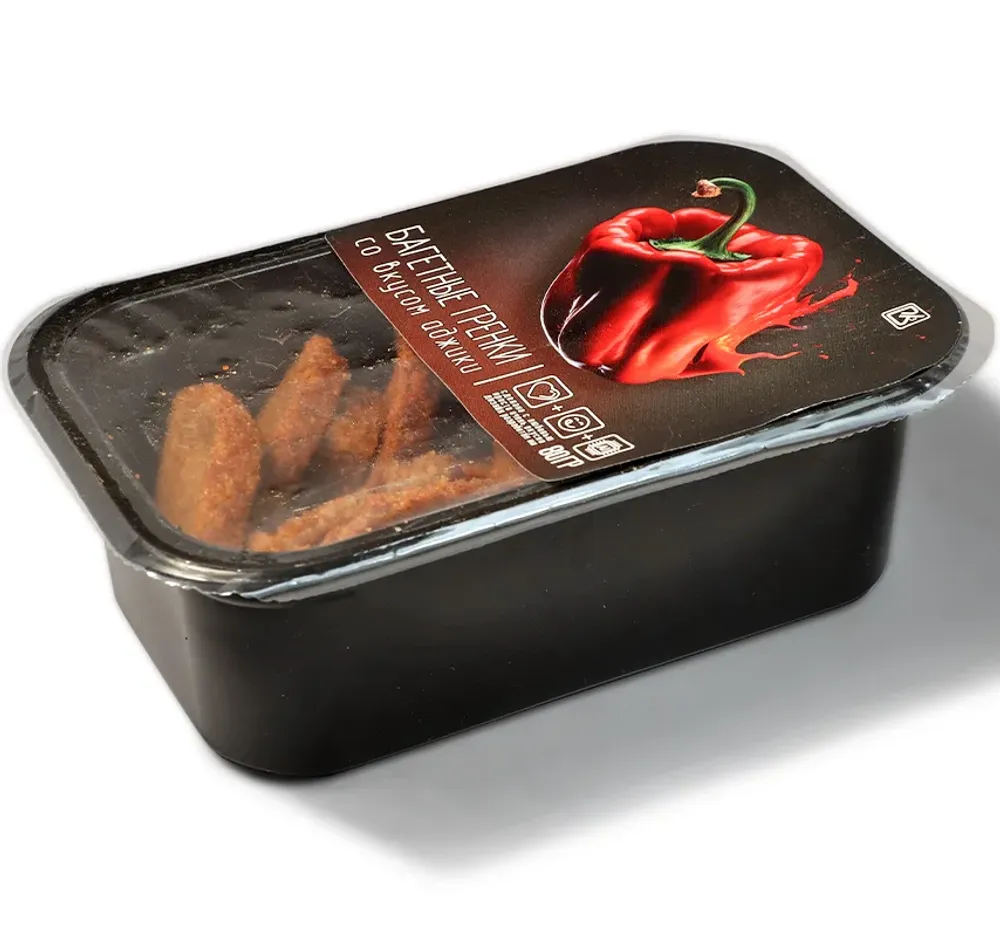 Багетные гренки ВкусноКуб со вкусом Аджики 80гр