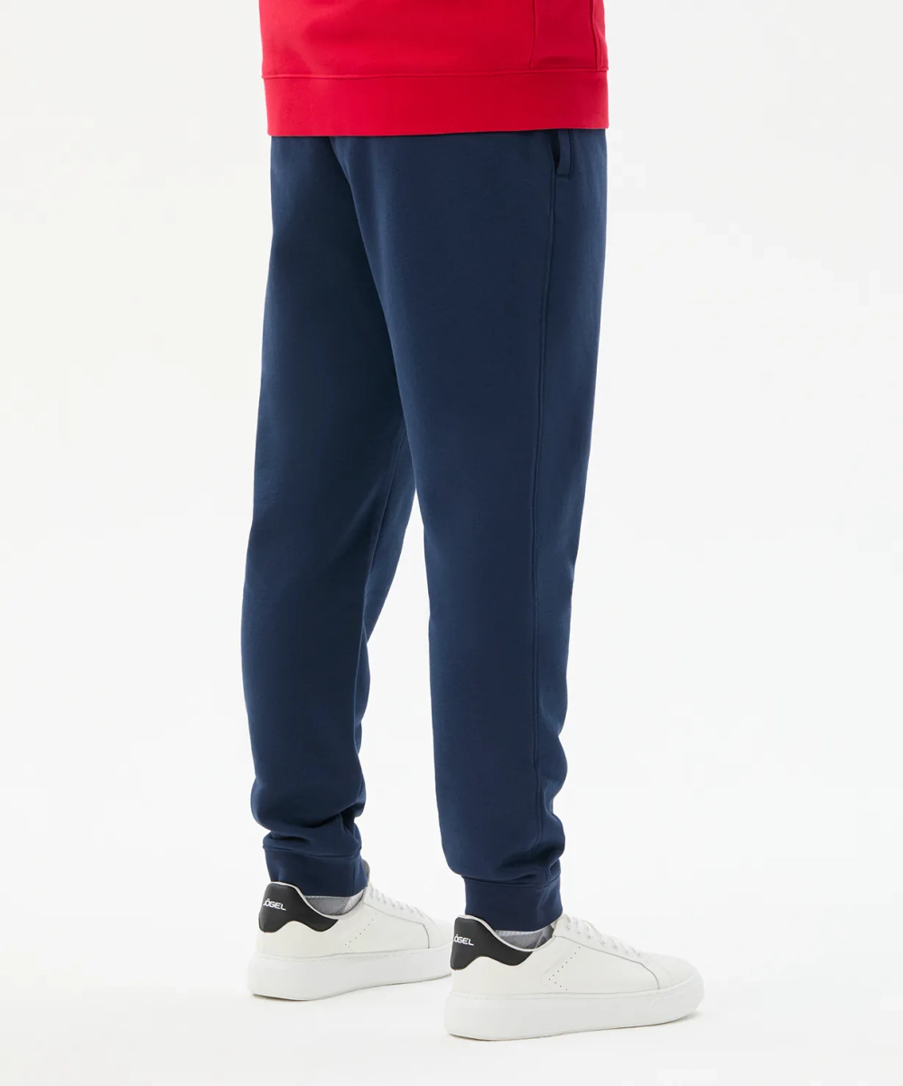 Флисовые брюки ESSENTIAL Cotton Fleece Pants, темно-синий