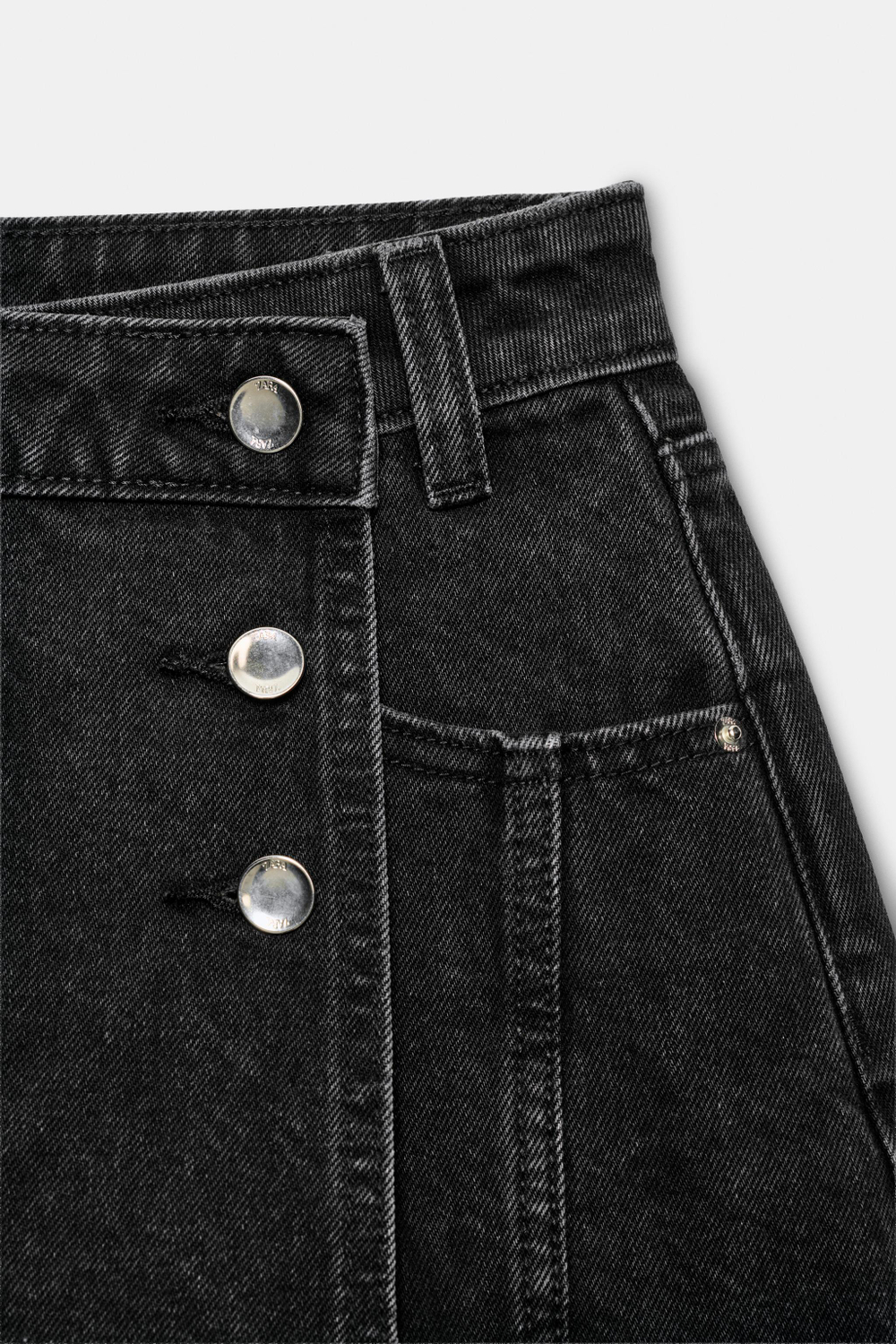 ДЖИНСОВЫЕ ЮБКА-ШОРТЫ Z1975 С ЗАПАХОМ — ZARA