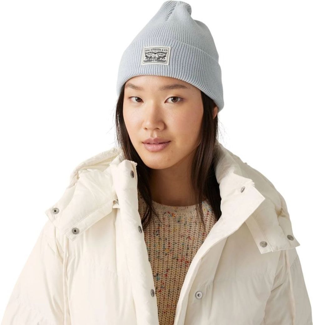 Шапка LEVI'S WOMEN'S BACKPATCH BEANIE KENTUCKY BLUE